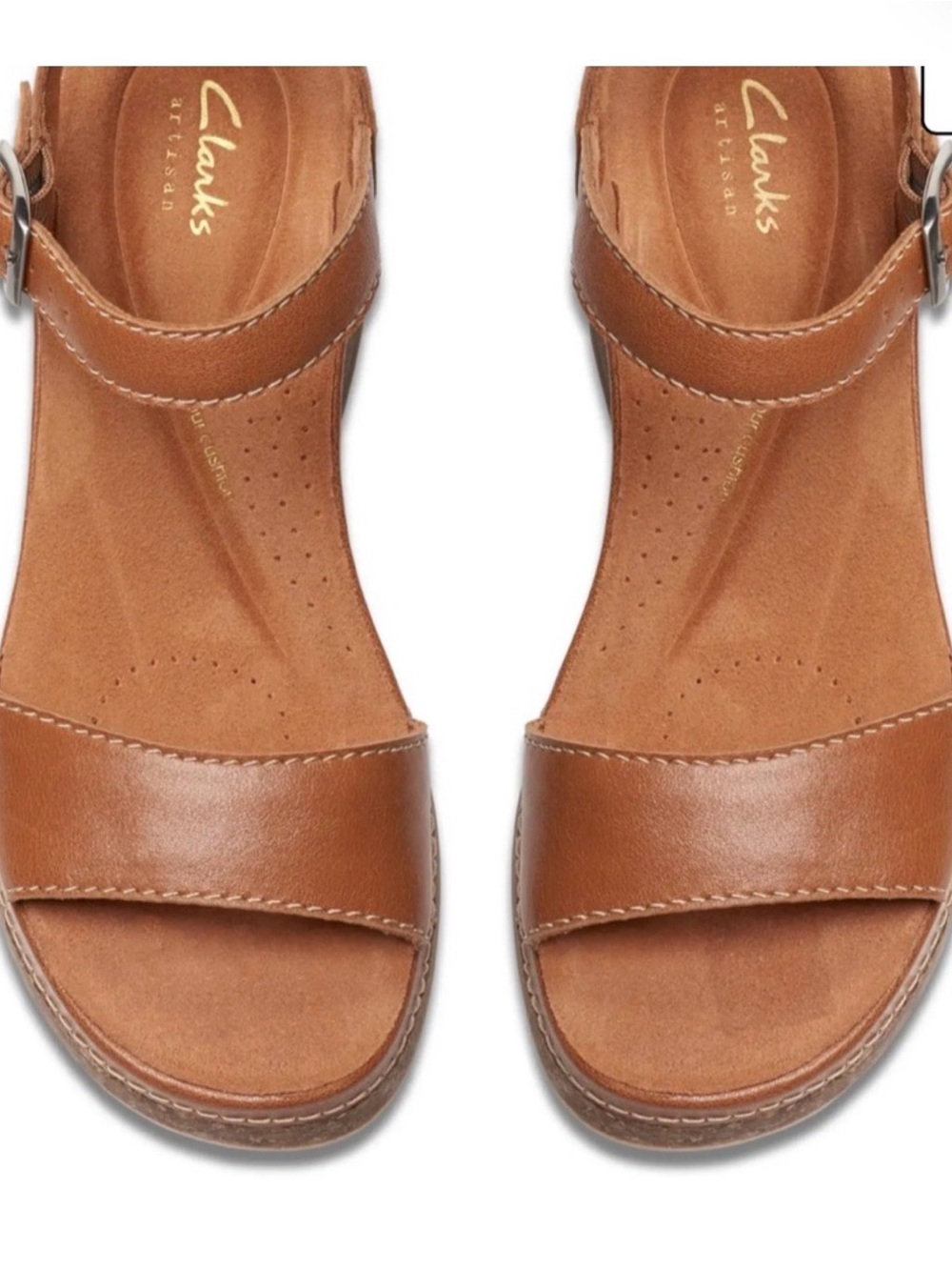 EUC Clarks Kassanda Lily Sandals Size 5.5 Med - Picture 2 of 11